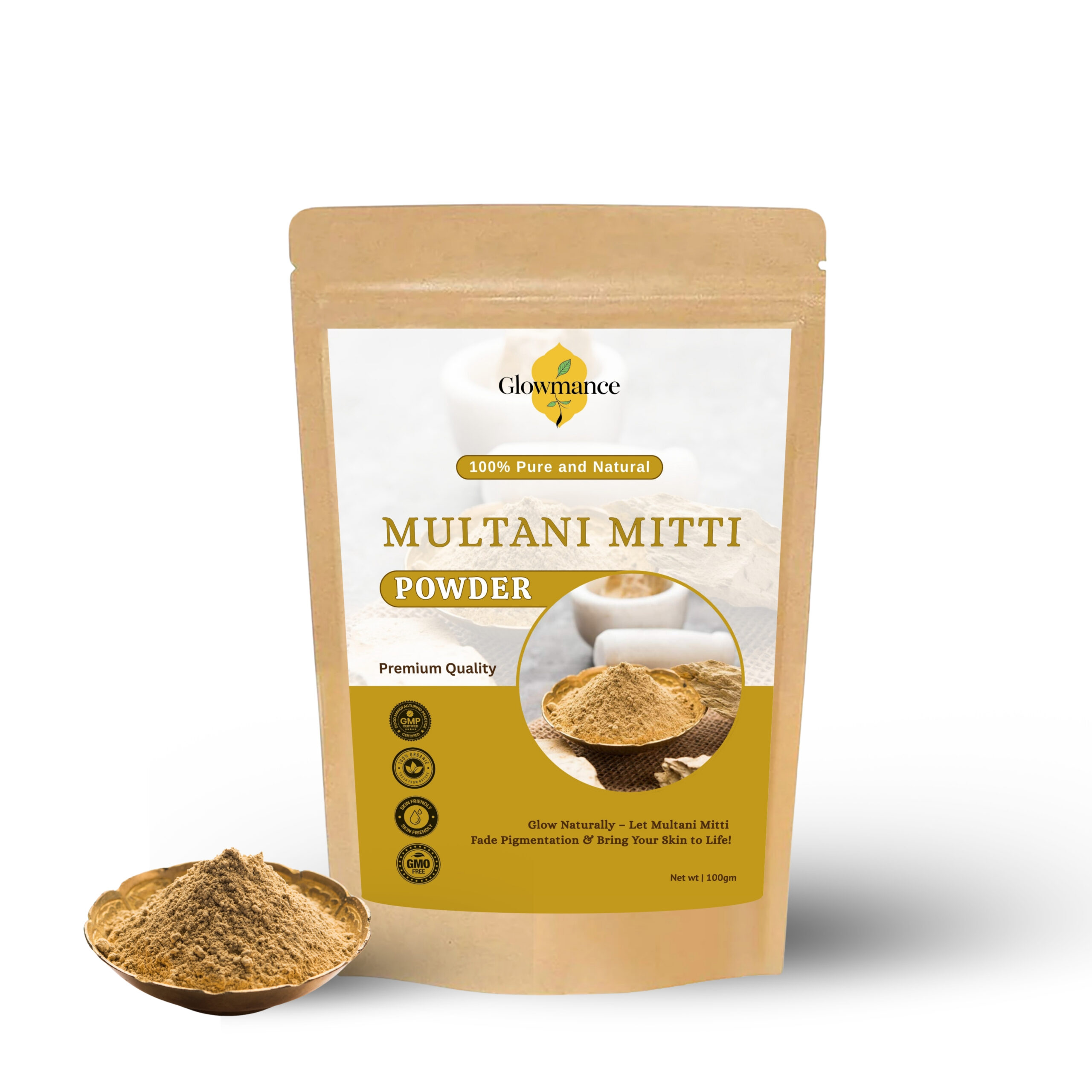 100% Natural Herbal Multani Mitti Powder – 200 gm