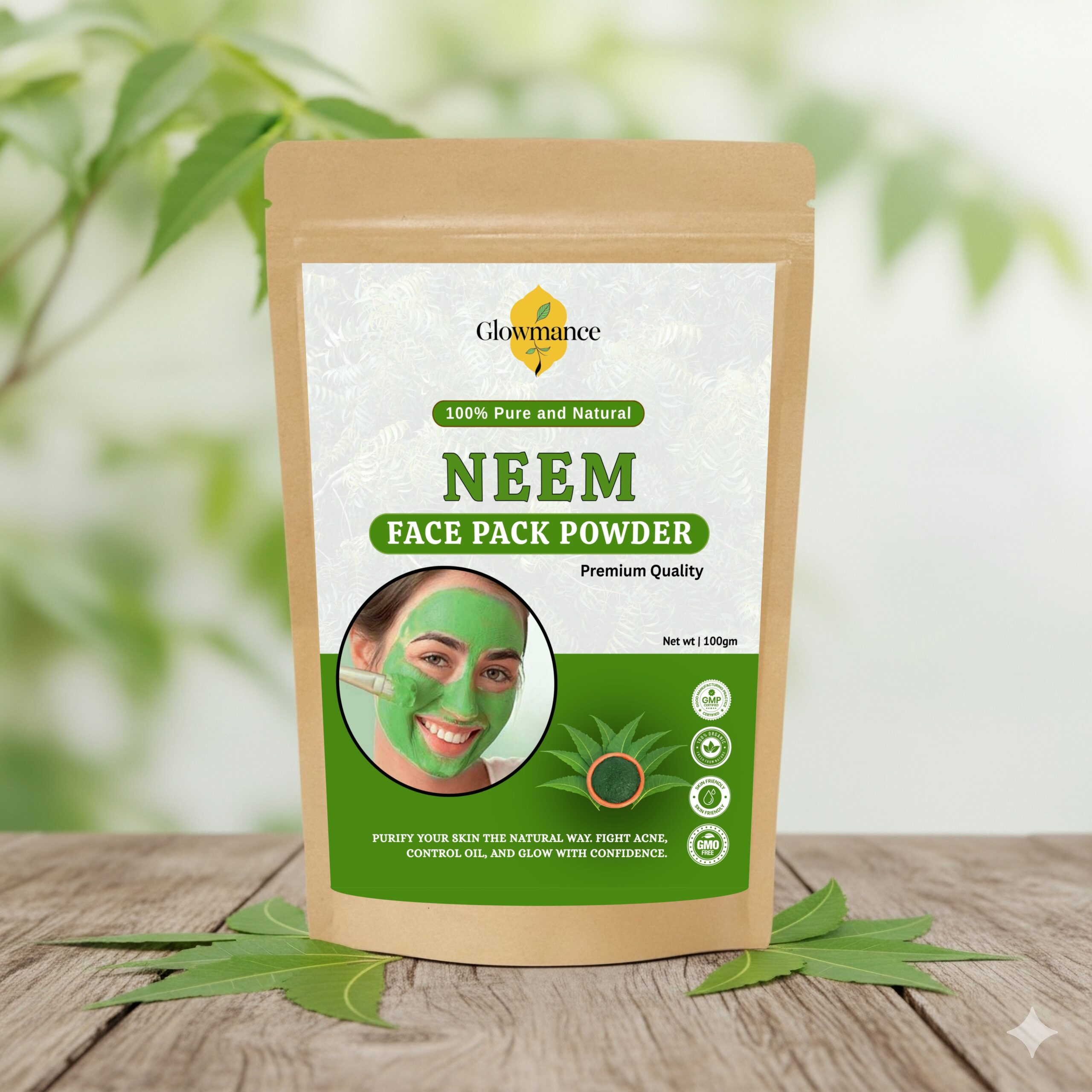 Neem Face Pack Powder – 100 gm