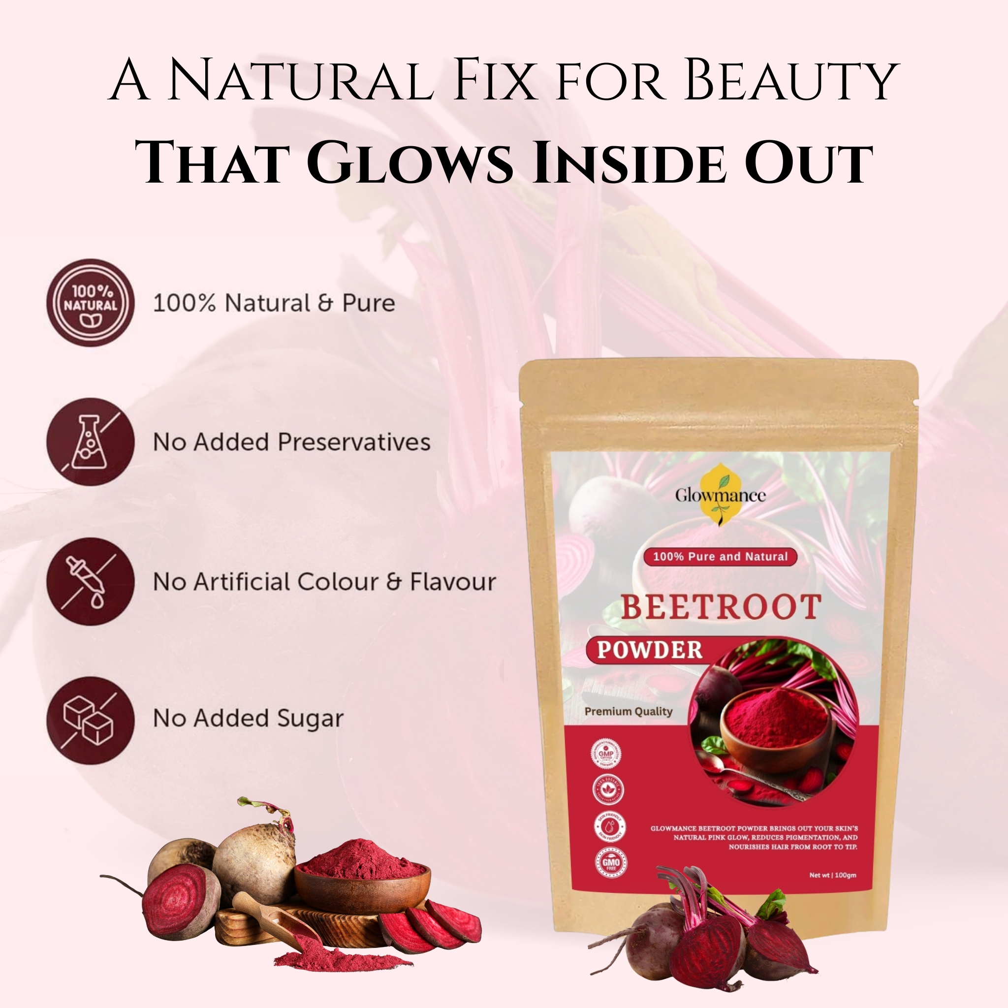Beetroot Powder – 100 gm - Image 4