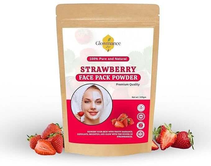 Strawberry Face Pack Powder