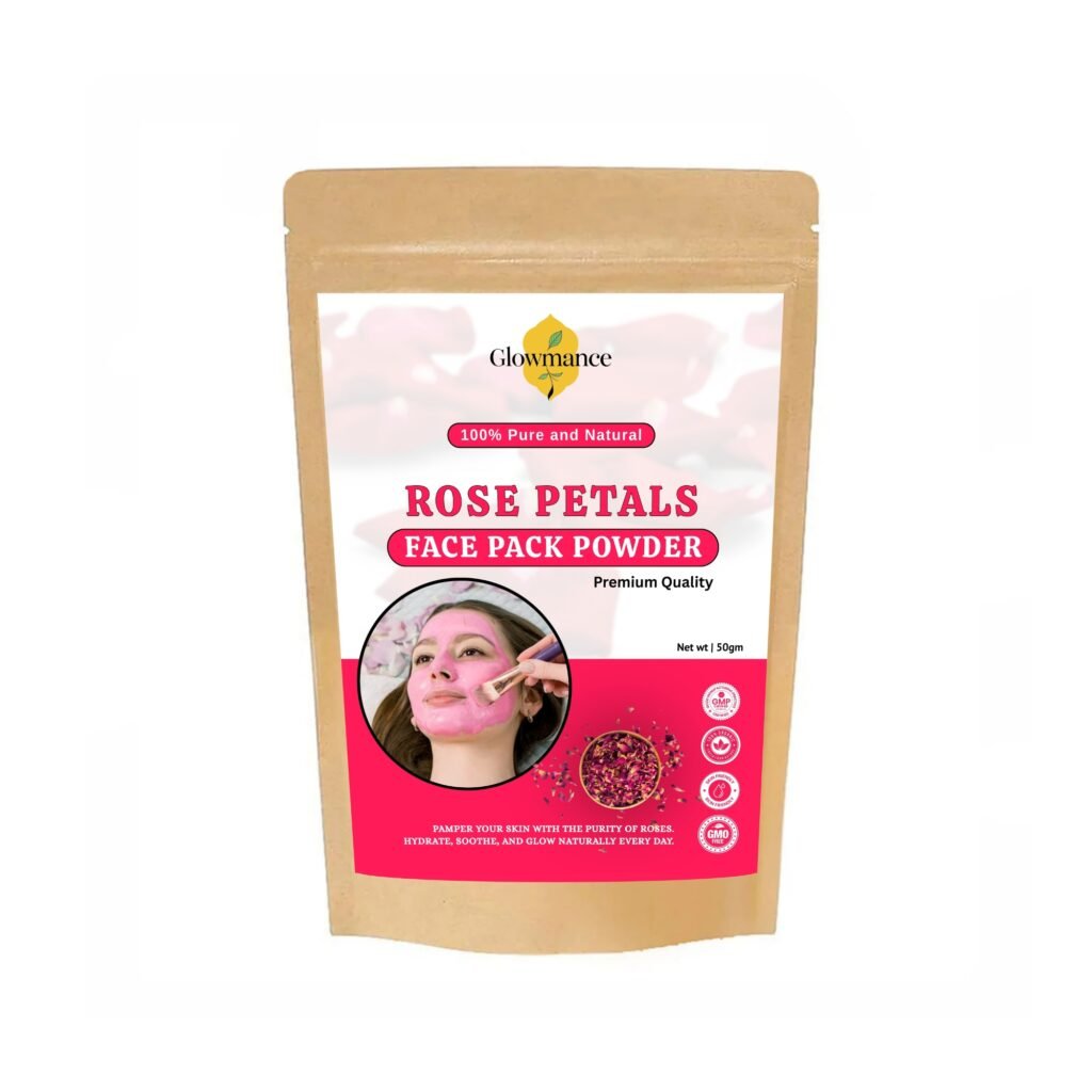 Rose Petal Face Pack Powder